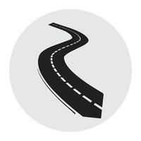 highway icon vectors illustration