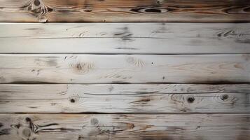 dirty white wood plank texture, ai photo