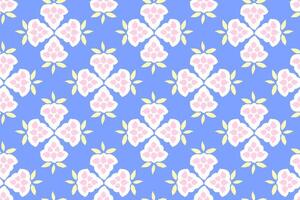 Simple geometric seamless pattern with abstract shapes on a blue background. Creative small forms with tiny dots, drops, spots, snowflakes, circles printing. hand drawing sketch. vector