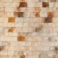 beige brown tiles texture square pattern, ai photo