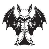 Whispers of Fate Anthropomorphic Bat Prophet Gear vector