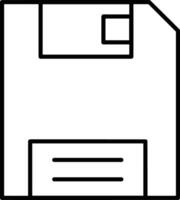 Storage data icon symbol image for database illustration vector