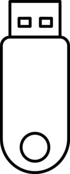 Storage data icon symbol image for database illustration vector