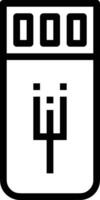 Storage data icon symbol image for database illustration vector