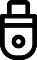 Storage data icon symbol image for database illustration vector