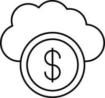 Storage data icon symbol image for database illustration vector