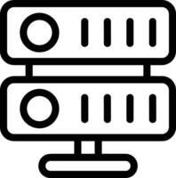 Storage data icon symbol image for database illustration vector