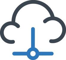 Storage data icon symbol image for database illustration vector