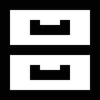 Storage data icon symbol image for database illustration vector