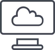 Storage data icon symbol image for database illustration vector