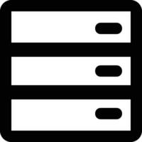 Storage data icon symbol image for database illustration vector
