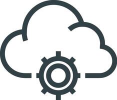 Storage data icon symbol image for database illustration vector