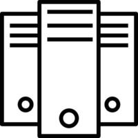 Storage data icon symbol image for database illustration vector
