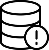 Storage data icon symbol image for database illustration vector