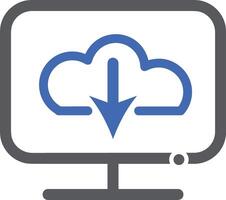 Storage data icon symbol image for database illustration vector