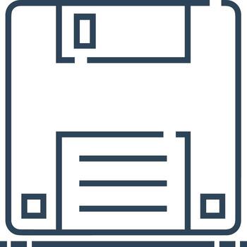 Storage data icon symbol image for database illustration vector