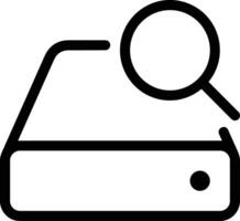 Storage data icon symbol image for database illustration vector