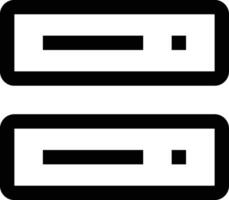 Storage data icon symbol image for database illustration vector