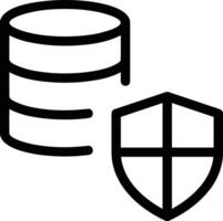 Storage data icon symbol image for database illustration vector