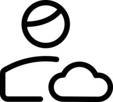 Storage data icon symbol image for database illustration vector