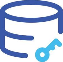 Storage data icon symbol image for database illustration vector