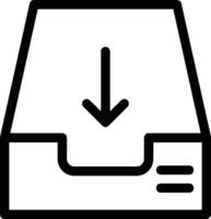 Storage data icon symbol image for database illustration vector