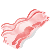 Bacon può essere Usato nel molti diverso tipi di cucinando png