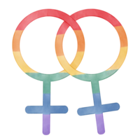 Illustration von ein lgbtq Symbol, Stolz Monat Clip Art png