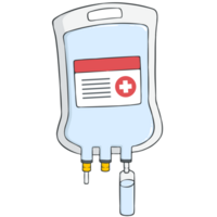 IV bag cartoon illustration png