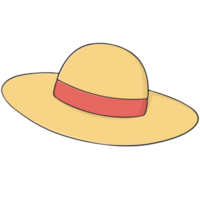 straw hat illustration png