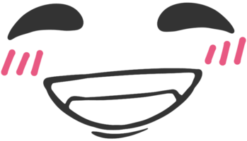 laugh cartoon face expression png