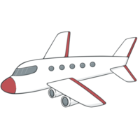 ilustración de avión png