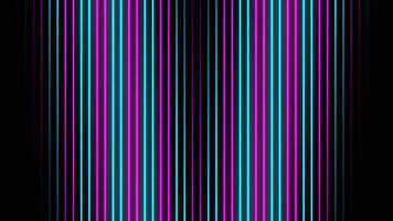 ciano e Rosa descendente sem fim néon linhas fundo vj ciclo dentro 4k video
