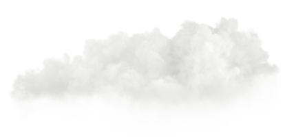 suave cloudscape ozônio realista Cortar fora transparente fundos 3d render png