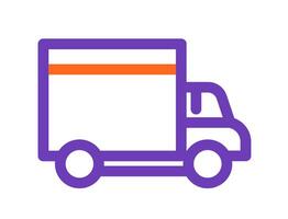 Delivery Truck Graphic Art vector