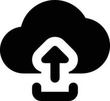 Cloud icon symbol image. Illustration of the hosting storage design vector