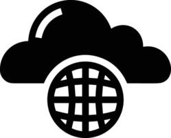 Cloud icon symbol image. Illustration of the hosting storage design vector