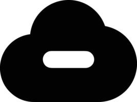 Cloud icon symbol image. Illustration of the hosting storage design vector