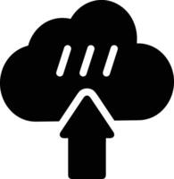 Cloud icon symbol image. Illustration of the hosting storage design vector