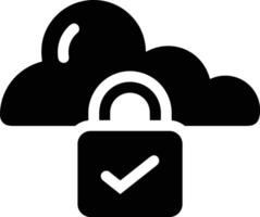 Cloud icon symbol image. Illustration of the hosting storage design vector