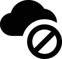 Cloud icon symbol image. Illustration of the hosting storage design vector