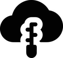 Cloud icon symbol image. Illustration of the hosting storage design vector