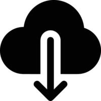 Cloud icon symbol image. Illustration of the hosting storage design vector