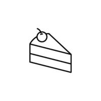 cake icon logo vector