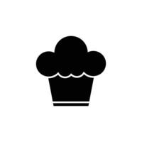 pastel icono logo vector