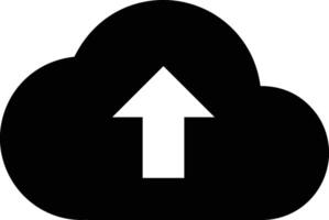 Cloud icon symbol image. Illustration of the hosting storage design vector