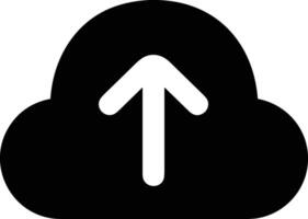 Cloud icon symbol image. Illustration of the hosting storage design vector