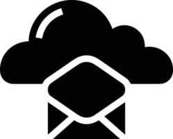 Cloud icon symbol image. Illustration of the hosting storage design vector