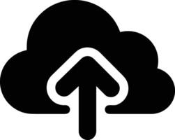 Cloud icon symbol image. Illustration of the hosting storage design vector