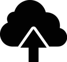 Cloud icon symbol image. Illustration of the hosting storage design vector